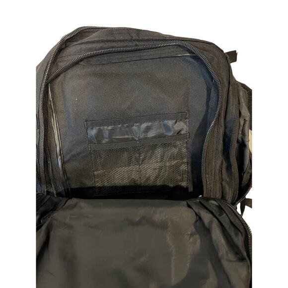 Generic No Brand Black Tactical Backpack - Picture 4 of 5